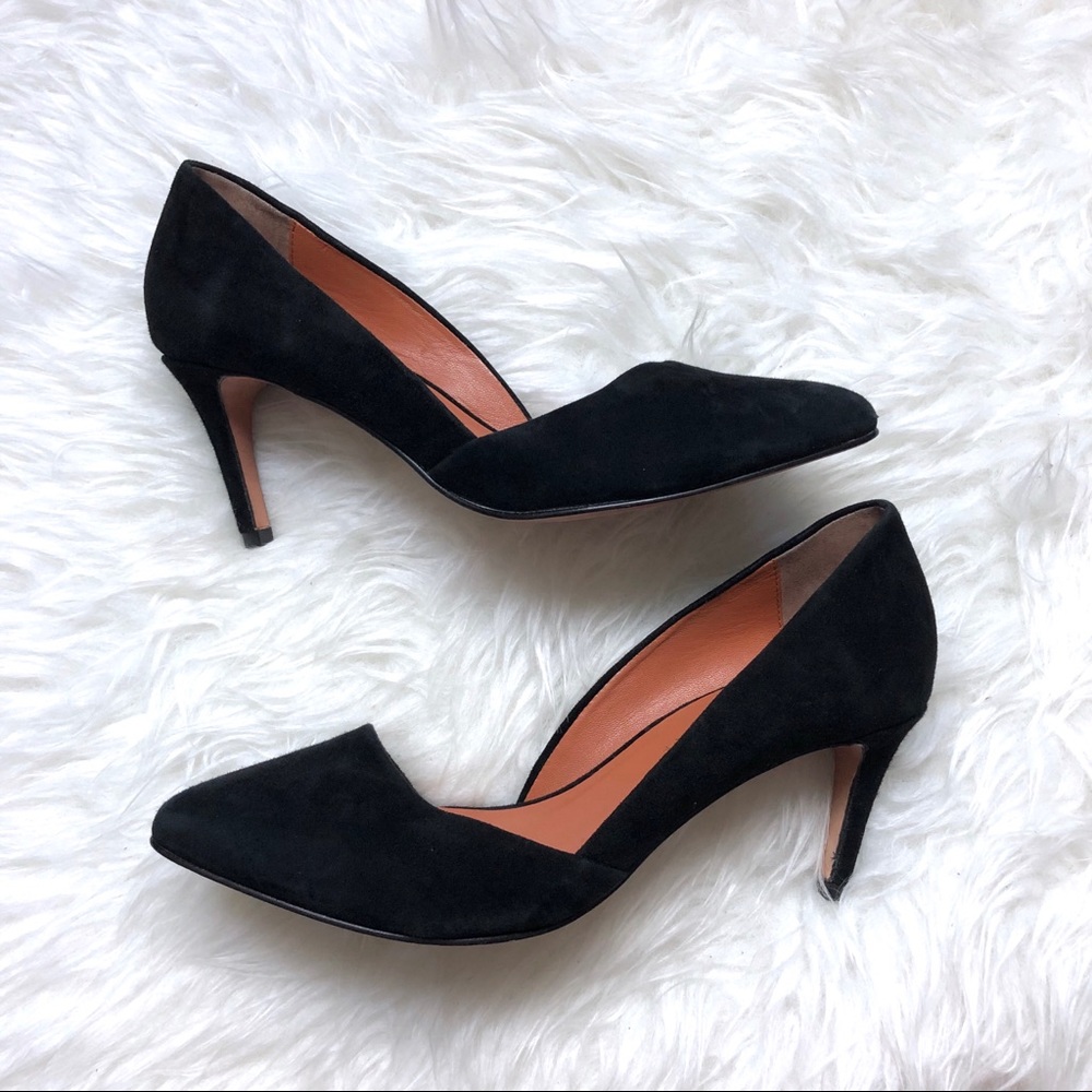 Rebecca Minkoff Black Suede Heels